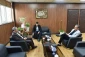 دیدار و گفت‌وگوی دکتر کلباسی، سرپرست دانشگاه ملی مهارت و دکتر فخر موسوی، مدیرکل حوزه ریاست، روابط عمومی و هماهنگی امور مجلس و استان‌ها با آقای احد بیوته نماینده مردم شریف اردبیل، نمین، سرعین و نیر
و دبیرکمیسیون فرهنگی مجلس شورای اسلامی